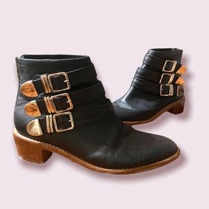 Loeffler Randall genuine leather booties size 5.5